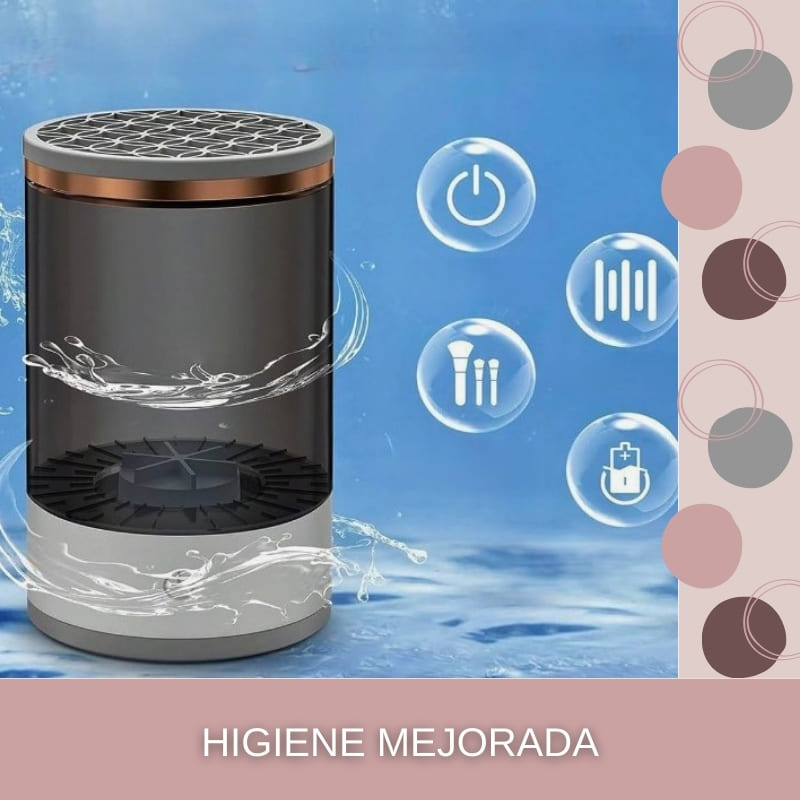 LAVADOR DE BROCHAS DE MAQUILLAJE - PURE BRUSH PRO™