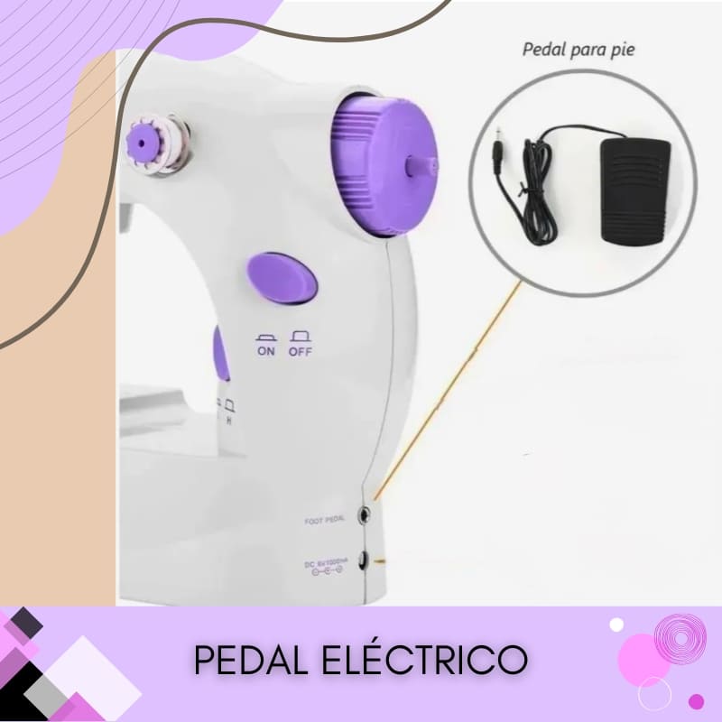 MINI MÁQUINA DE COSER CON ACCESORIOS - MINI STITCH PRO™