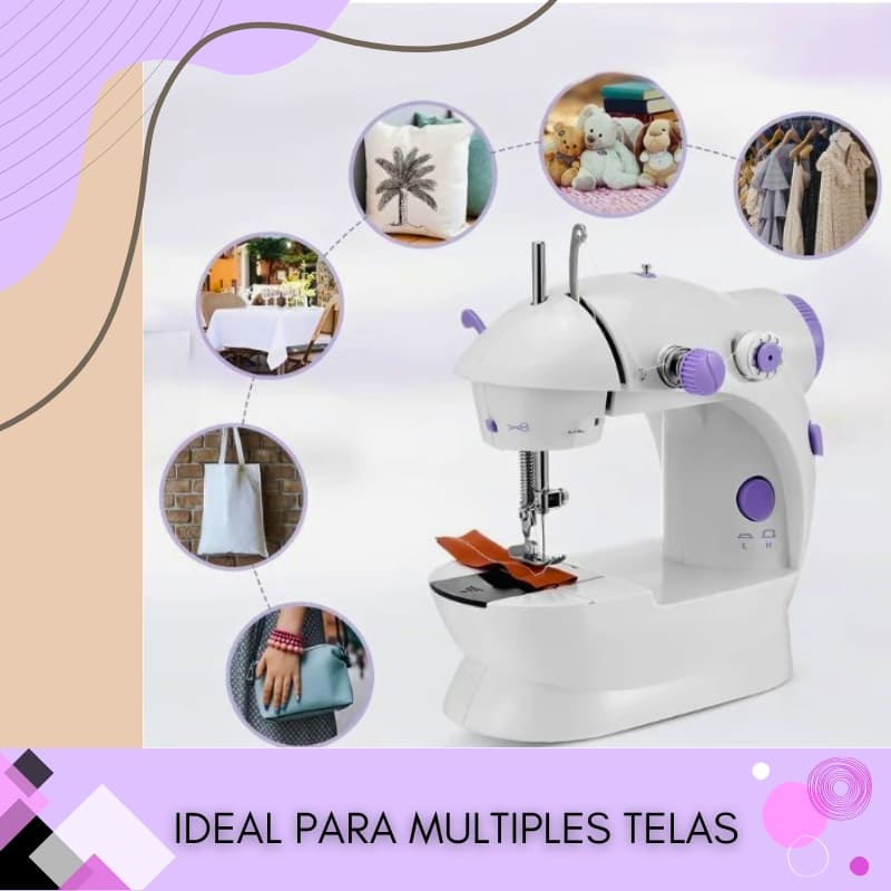 MINI MÁQUINA DE COSER CON ACCESORIOS - MINI STITCH PRO™