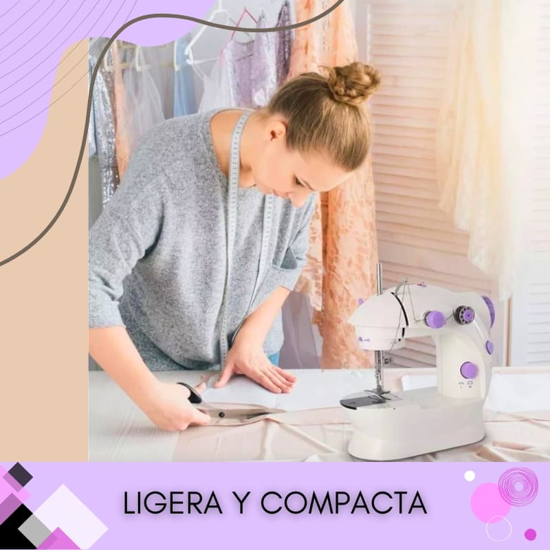 MINI MÁQUINA DE COSER CON ACCESORIOS - MINI STITCH PRO™