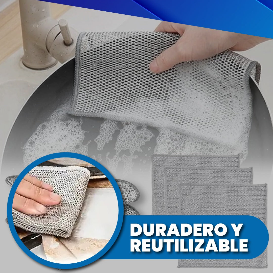 PAÑOS DE ALAMBRE ANTIARAÑAZOS - SUPER WIPPERS