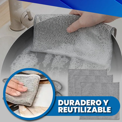 PAÑOS DE ALAMBRE ANTIARAÑAZOS - SUPER WIPPERS