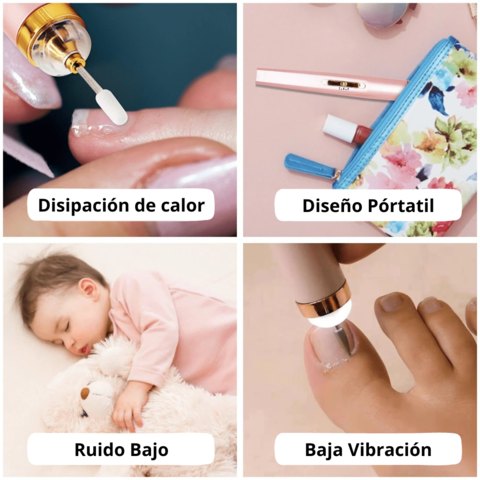 Pulidor de uñas de céramica - NailGlow ™