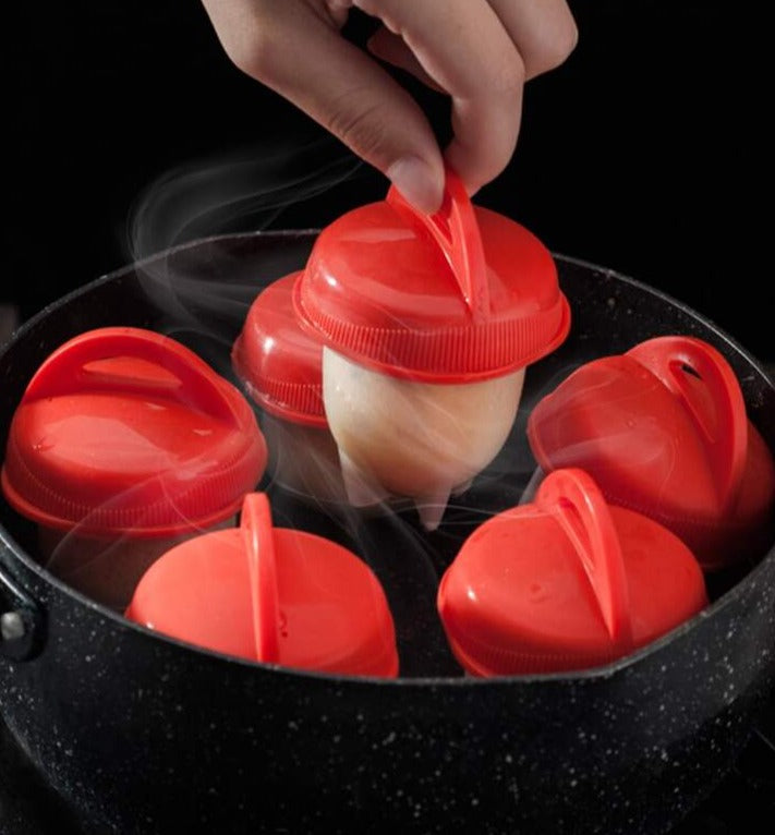 Silicone Eggs - Huevos Saludables y Recetas Deliciosas (PACK DE 6 UNIDADES)