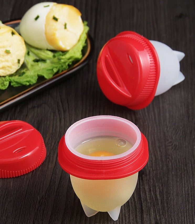 Silicone Eggs - Huevos Saludables y Recetas Deliciosas (PACK DE 6 UNIDADES)