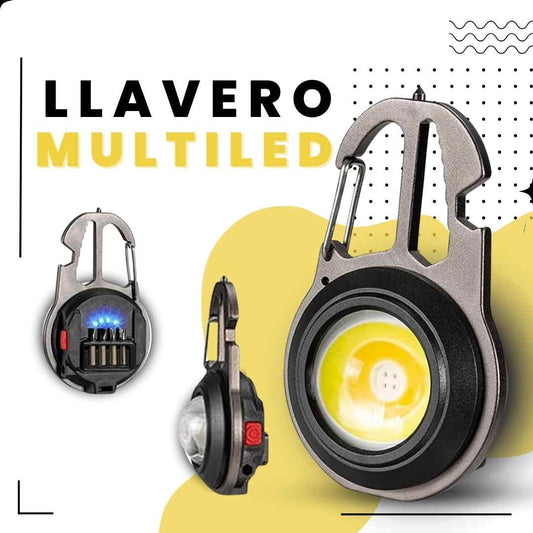 LLAVERO MULTIFUNCIONAL CON LINTERNA | MULTILED™