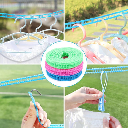 Tendedero Antideslizante a Prueba de Viento - Super Oferta Lleve 3 y Pague 1