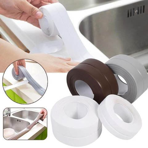 Cinta Adhesiva Selladora Impermeable Cocina Baño