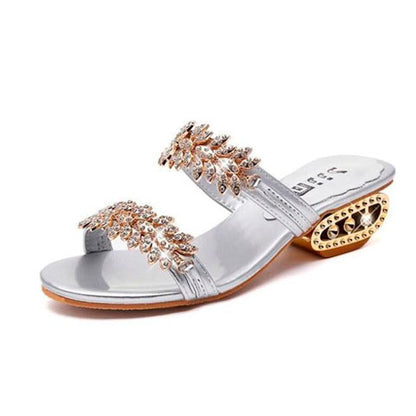 Sandalia Diamond - Sandalias de verano con punta abierta para mujer