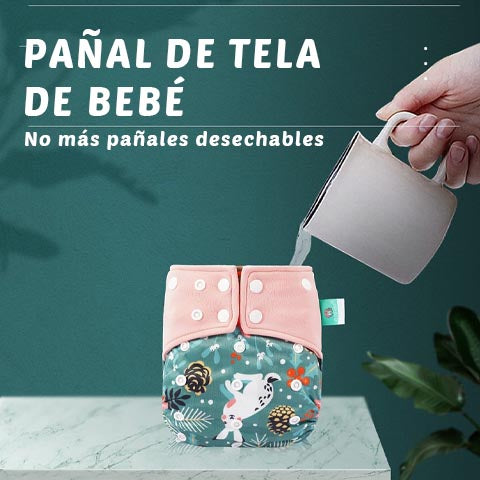 Eco Diaper - Pañales ecológicos para recién nacidos hasta 3 años