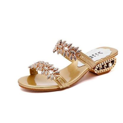 Sandalia Diamond - Sandalias de verano con punta abierta para mujer