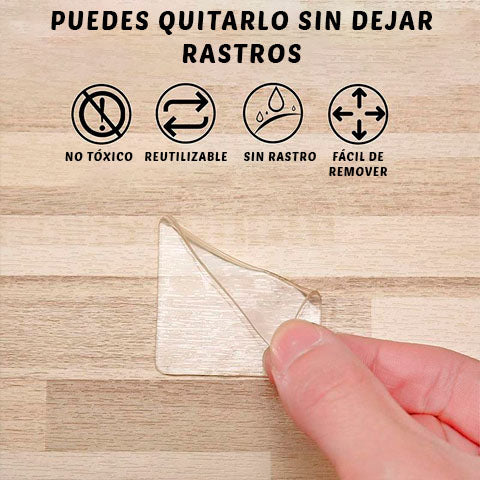 Strong Tape - Cinta transparente de fuerte adherencia