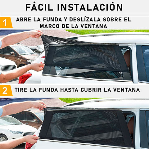 Sun Safe Kids™ Funda para ventana de autos premuim para protección contra el sol