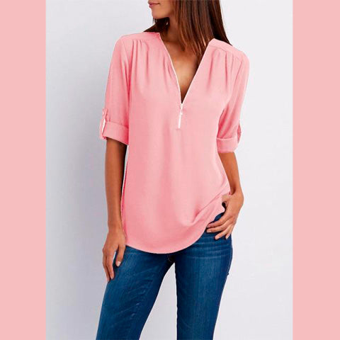 Blumi  Blusa mujer - Blusa holgada de verano para mujer