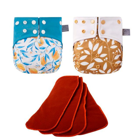 Eco Diaper - Pañales ecológicos para recién nacidos hasta 3 años