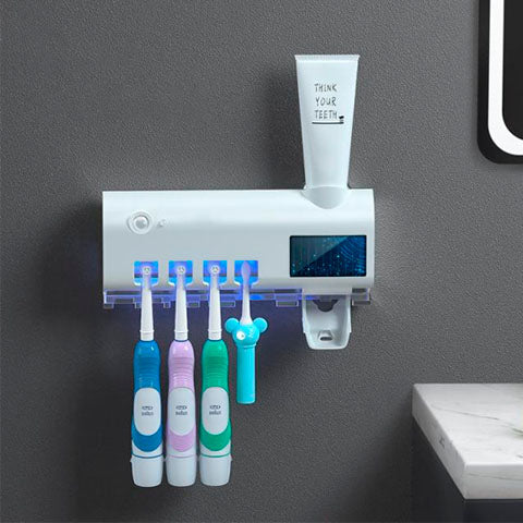 Dispensador Esterilizador de cepillos de dientes