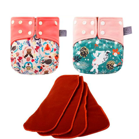 Eco Diaper - Pañales ecológicos para recién nacidos hasta 3 años