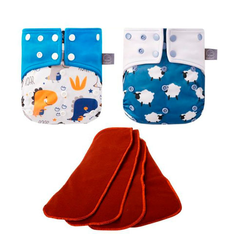 Eco Diaper - Pañales ecológicos para recién nacidos hasta 3 años