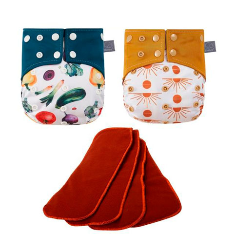 Eco Diaper - Pañales ecológicos para recién nacidos hasta 3 años