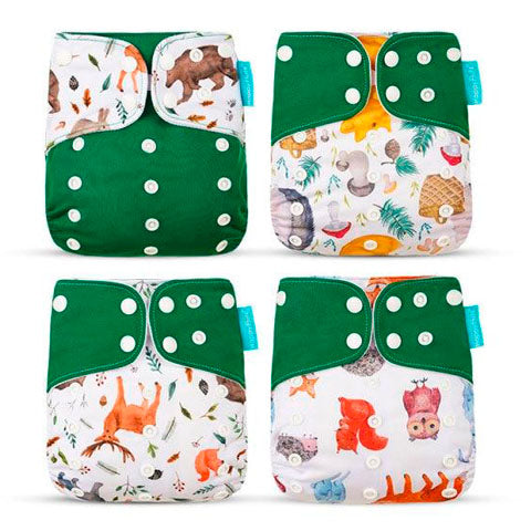 Friendly Diaper - Pañales ecológicos para recién nacidos hasta 3 años