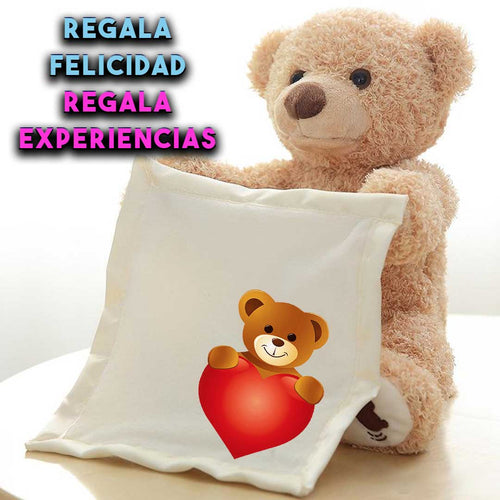 Osito Boo™ Peluche que juega a las escondidas