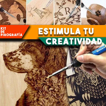 Woodraw™ Kit de pirograbado