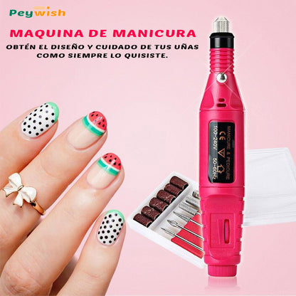 NAIL POLISHER™ Kit Pro de manicura