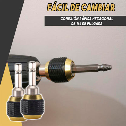 Quick Drill ™ | Adaptador y Conector de brocas