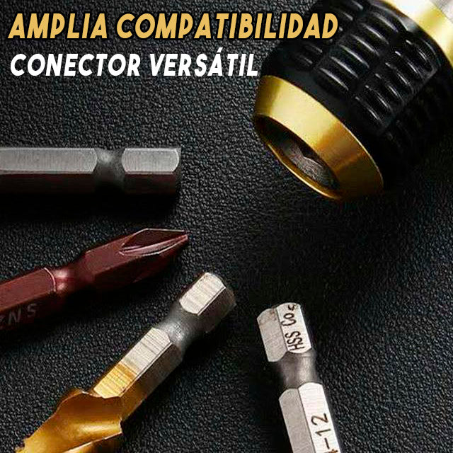 Quick Drill ™ | Adaptador y Conector de brocas