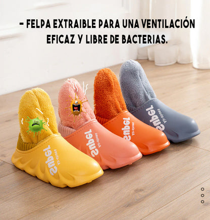 Super Slippers Air™ Pantuflas de polar impermeables para otoño invierno