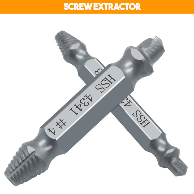 Screw Extractor™ Juego de brocas extractores de tornillos rotos